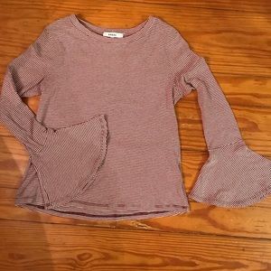 Anthropology long sleeved casual shirt